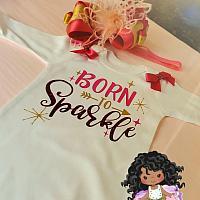 Newborn Born to Sparkle Gown